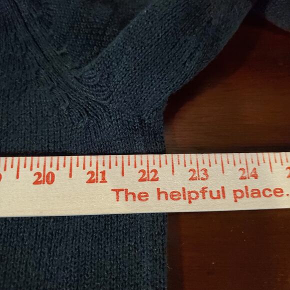 Vtg Heirloom Collectibles Embroidered Floral Button Cardigan Sweater Size L - Picture 9 of 10